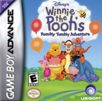 Winnie the Pooh's Rumbly Tumbly Adventure PAL GameBoy Advance PAL box art